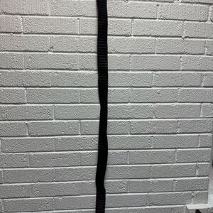 Fabio Corti Black Leather Belt